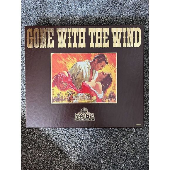 Gone With The Wind VHS Box Set-MGM/UA Vintage 1967 2 Tapes Tested EUC - Picture 2 of 4